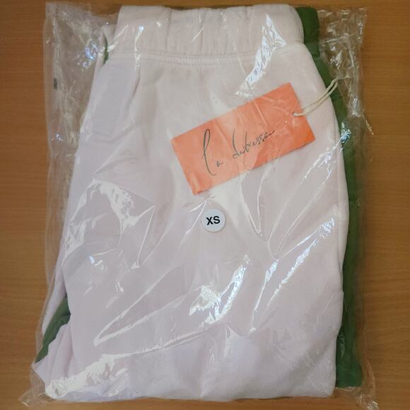 LA DETRESSE The Lovers Gemini colorblock sweatpants two tone joggers Size XS NEW - Picture 10 of 12